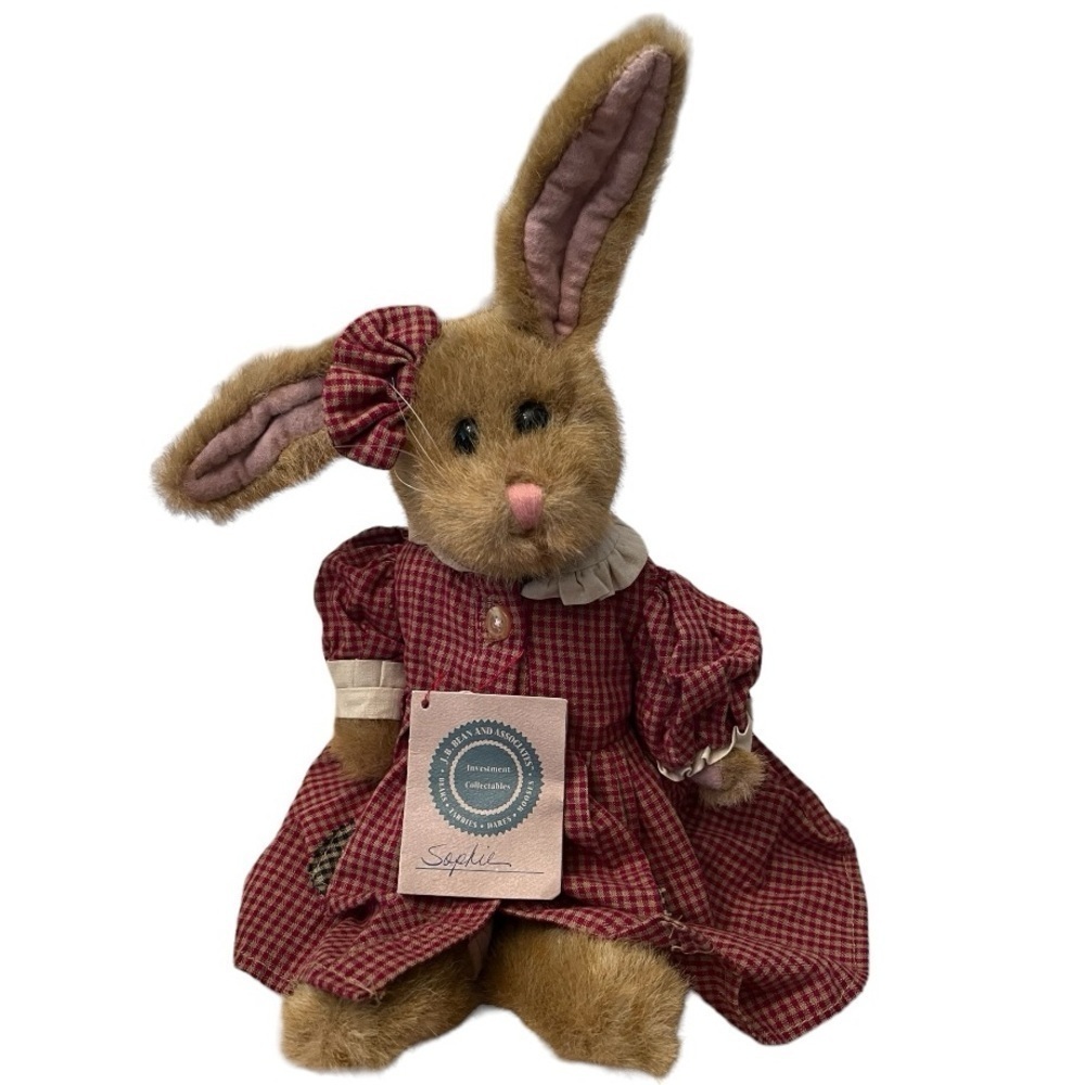 Boyd’s Bears Bunny Rabbit “Sophie” Plush - Vintage Collectible Easter Decor